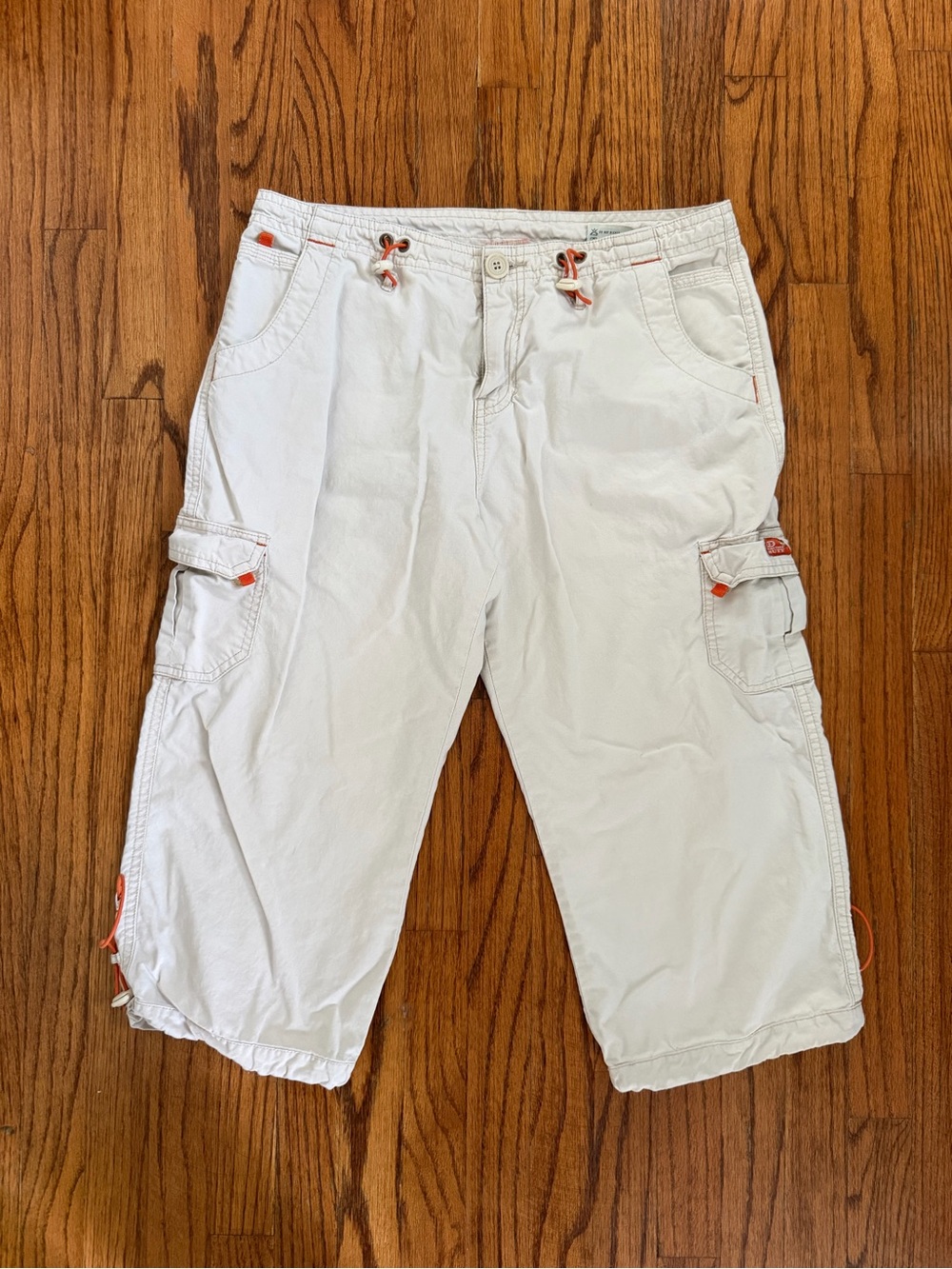 Y2K Low rise crème Unionbay cargo pants